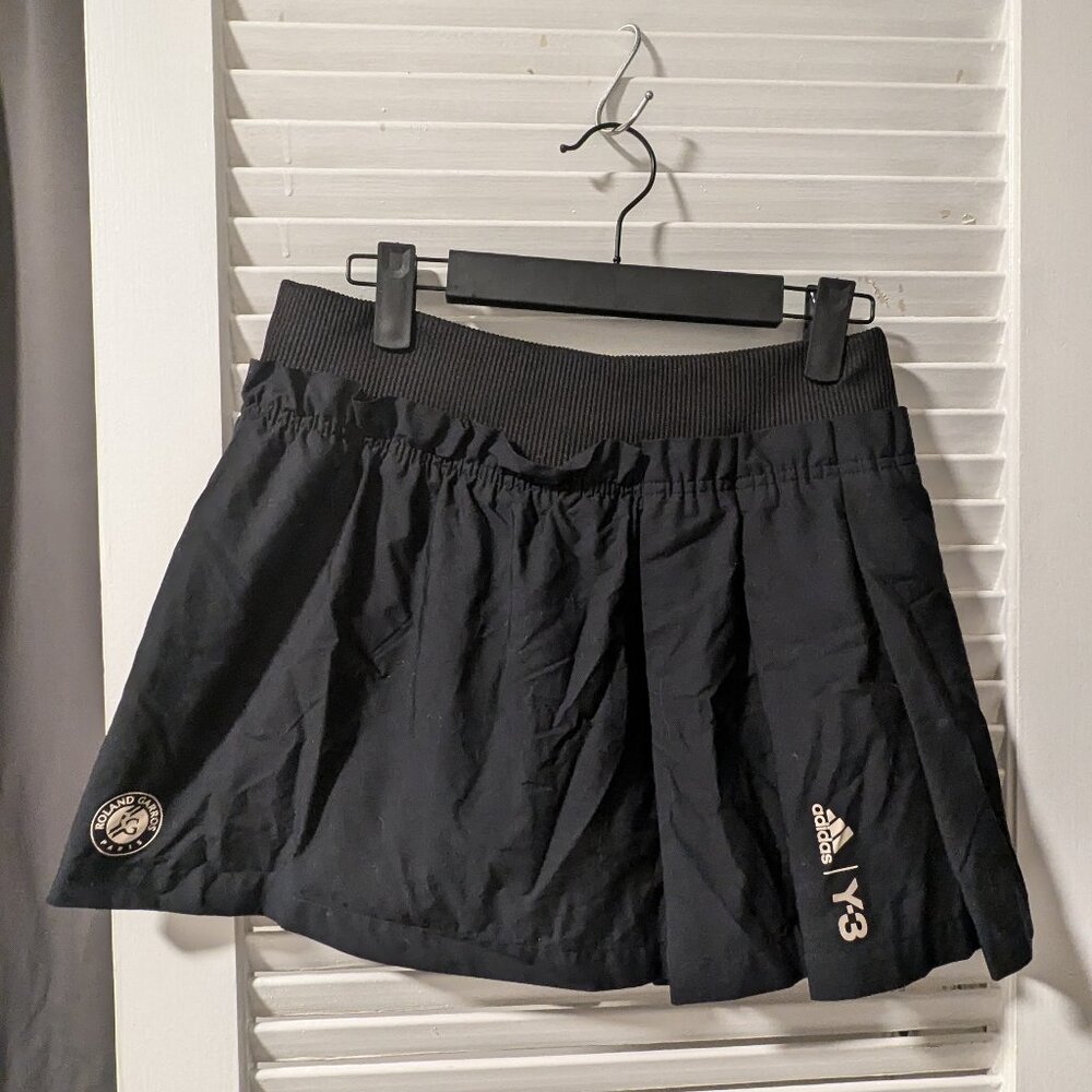 Adidas Y-3 Roland Garros Paris Yohji Yamamoto tennis skirt